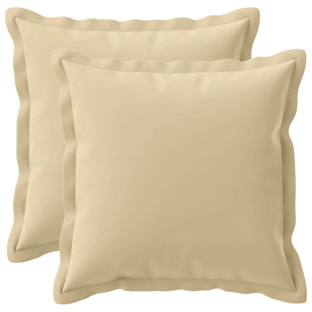 Federa 2 pcs HOUTEN Beige 35 x 35 cm Poliestere 916509