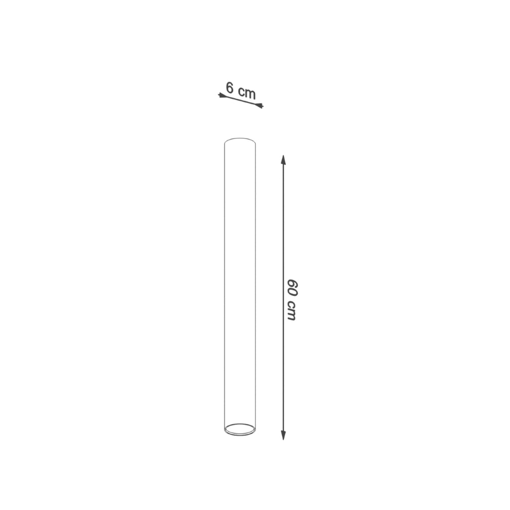 Faretto soffitto MODENO 60cm bianco Pure Lume GU10