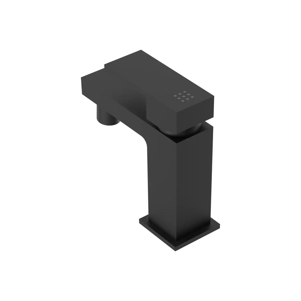 Set miscelatore lavabo e bidet senza scarico in ottone nero opaco | Grace