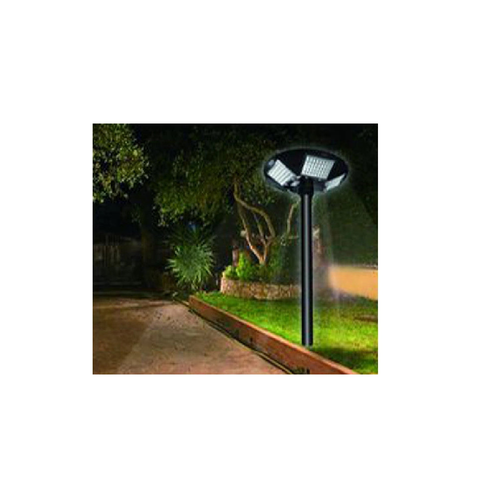 Trade Shop - Palo In Ferro Per Lampione Led 3 Metri Da Giardino Nero Da Esterno Pt-gd-3n -