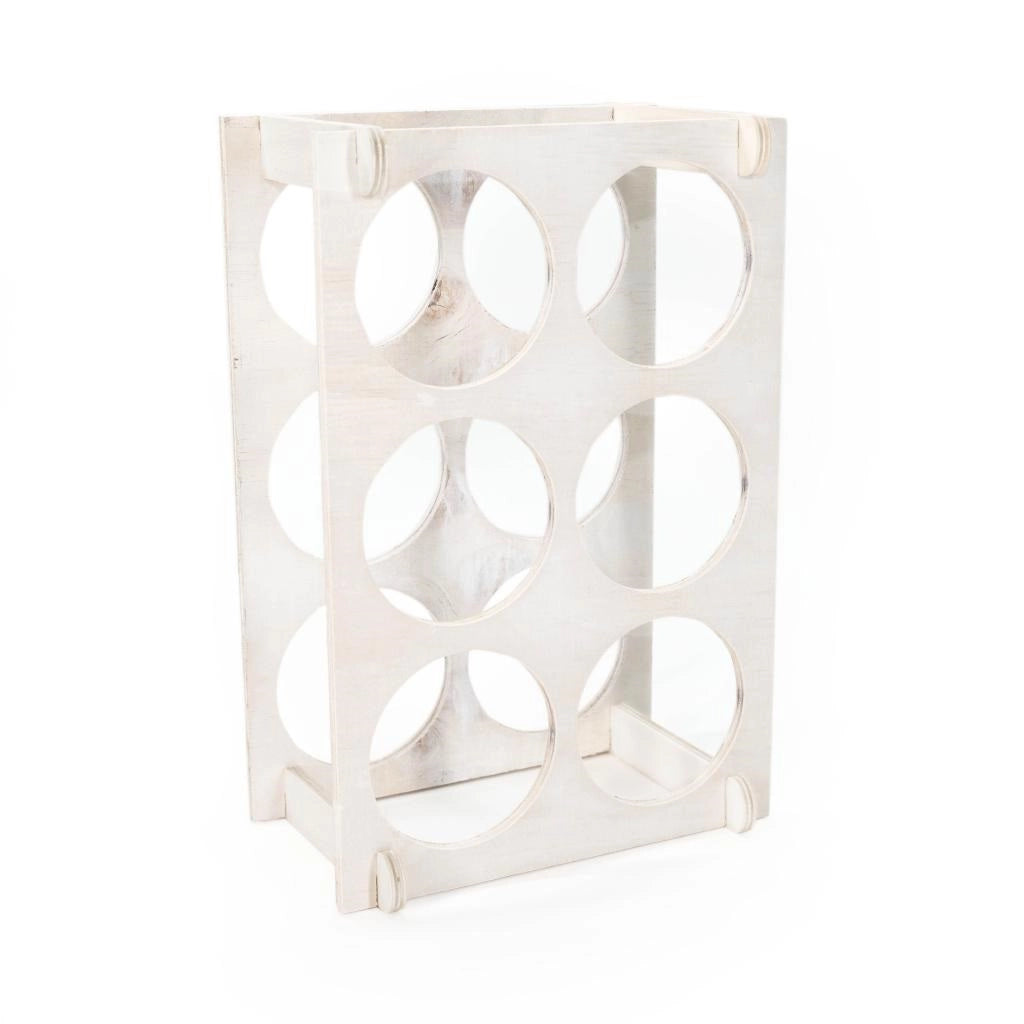 CANTINETTA WHITE REALIZZATA IN LEGNODI BETULLA GREZZO 40 X 30 CM P15 CM