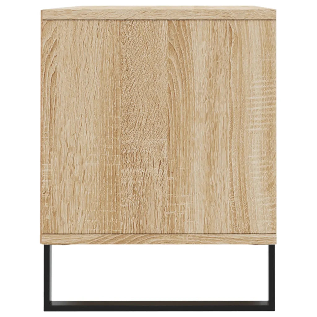 vidaXL Mobile TV Rovere Sonoma 100x34,5x44,5 cm in Legno Multistrato