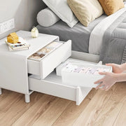 Organizzatore per armadio - Organizzatore pieghevole per capi bambino, intimo, calze e altro - Set da 8 pezzi - Bianco