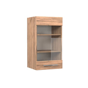 Vicco Mobile da cucina in vetro Quercia dorata 40 cm