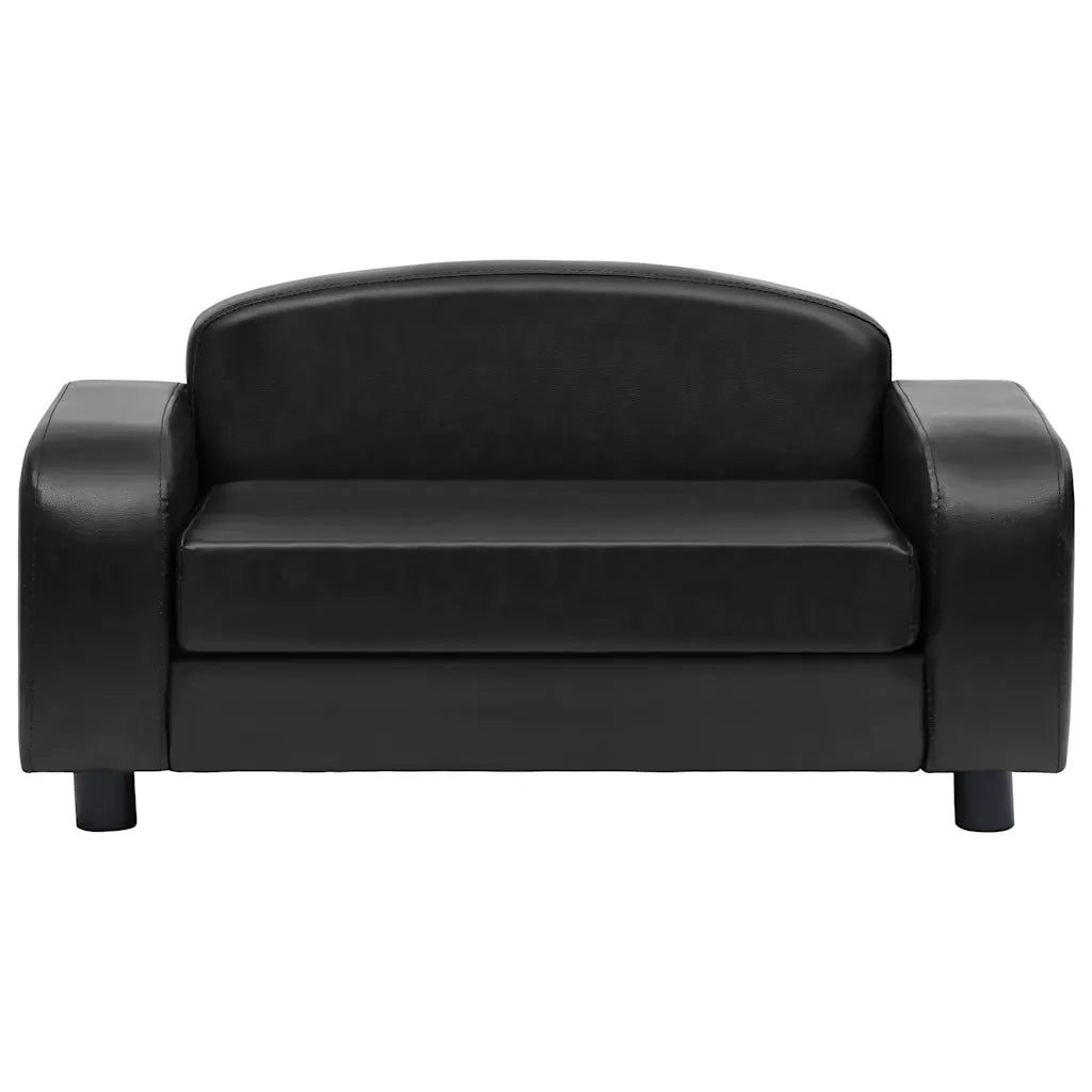 Divano per Cani Nero 80x50x40 cm in Similpelle CFW7735538