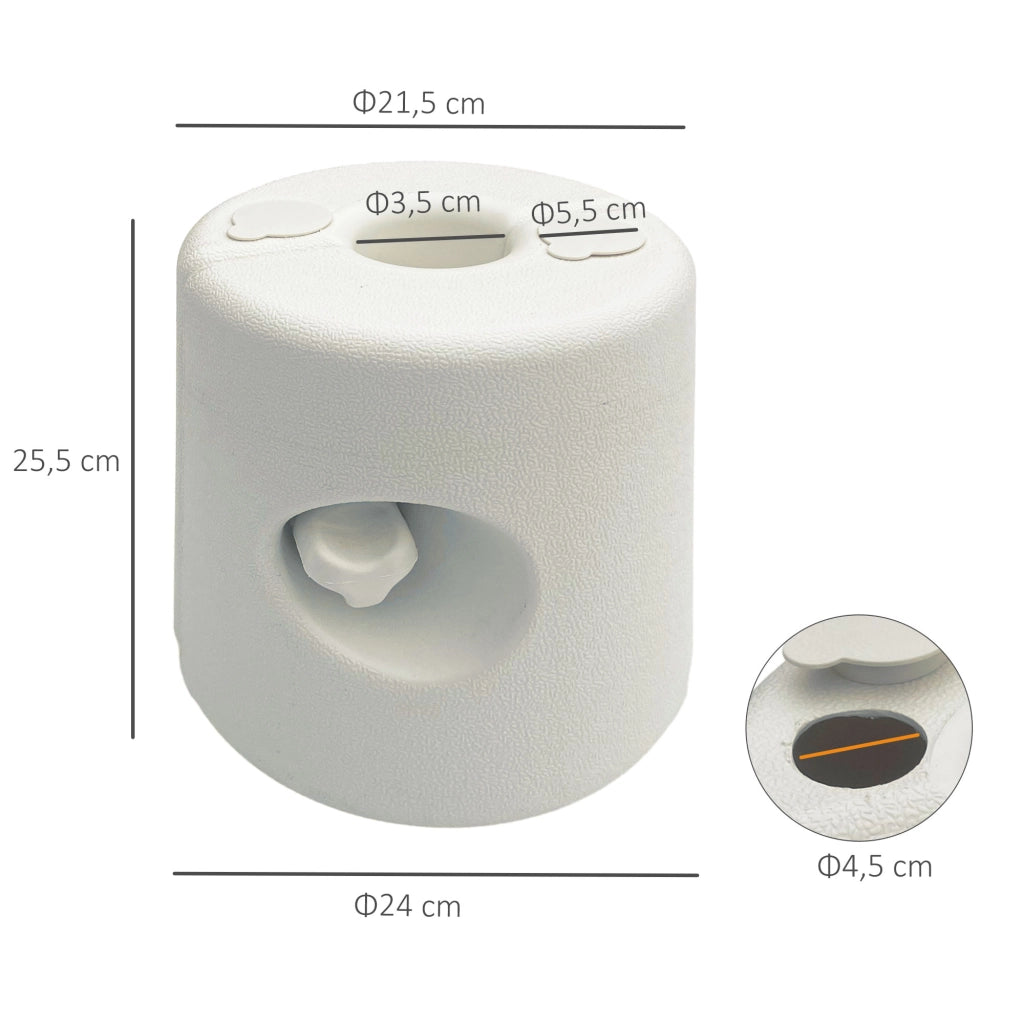 Set di 4 Pesi per Tende Pieghevoli ¨C Zephmum ¨C Bianco ?21,5/24x25,5 cm