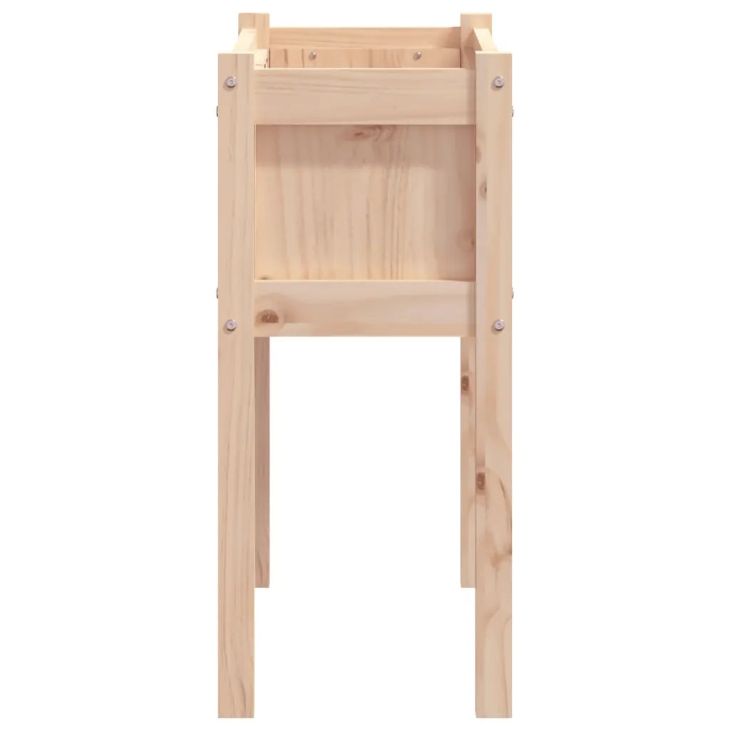 Fioriera da Giardino con Gambe 70x31x70 cm Legno Massello Pino 837554