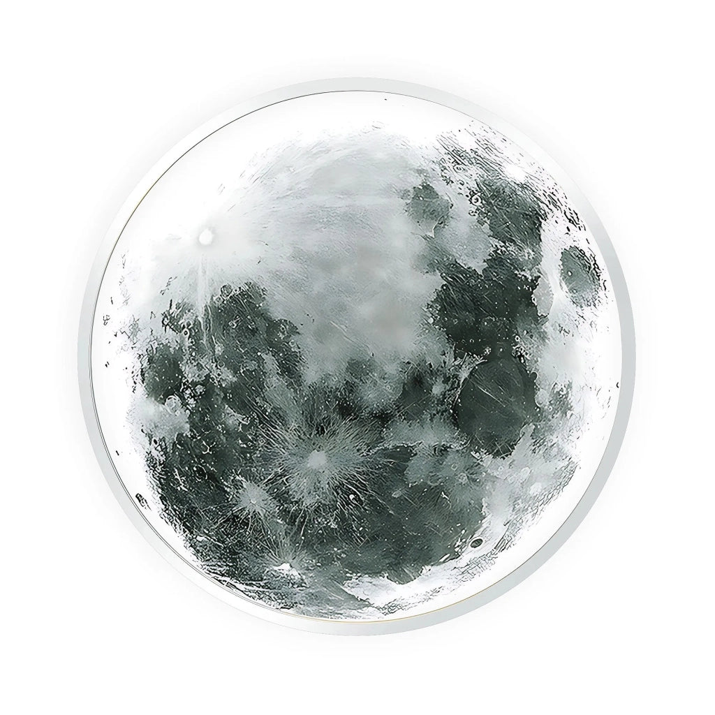Lampada Da Soffitto App1806-cw Moon Led White
