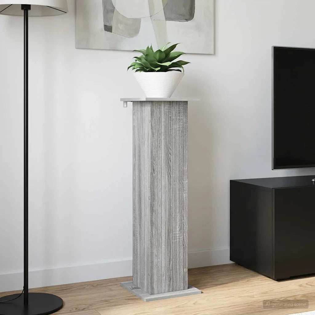 Supporto per piante 2 pcs Grigio Sonoma 30,5 x 30 x 100,5 cm