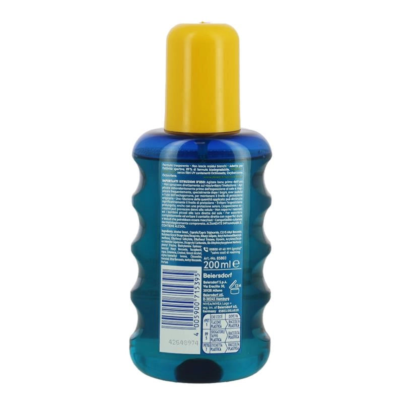 NIVEA SUN PROTEZIONE SOLARE PROTECT & DRY TOUCH PROTEZIONE E ASSORBIMENTO IMMEDIATO SPF 30 ALTA 200 ML