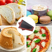 Mat di silicone per forno Mat di silicone per la preparazione della pasta Herbruikbare mat di silicone antiscivolo Mat di silicone permanente per biscotti, hamburger, torte, pizza