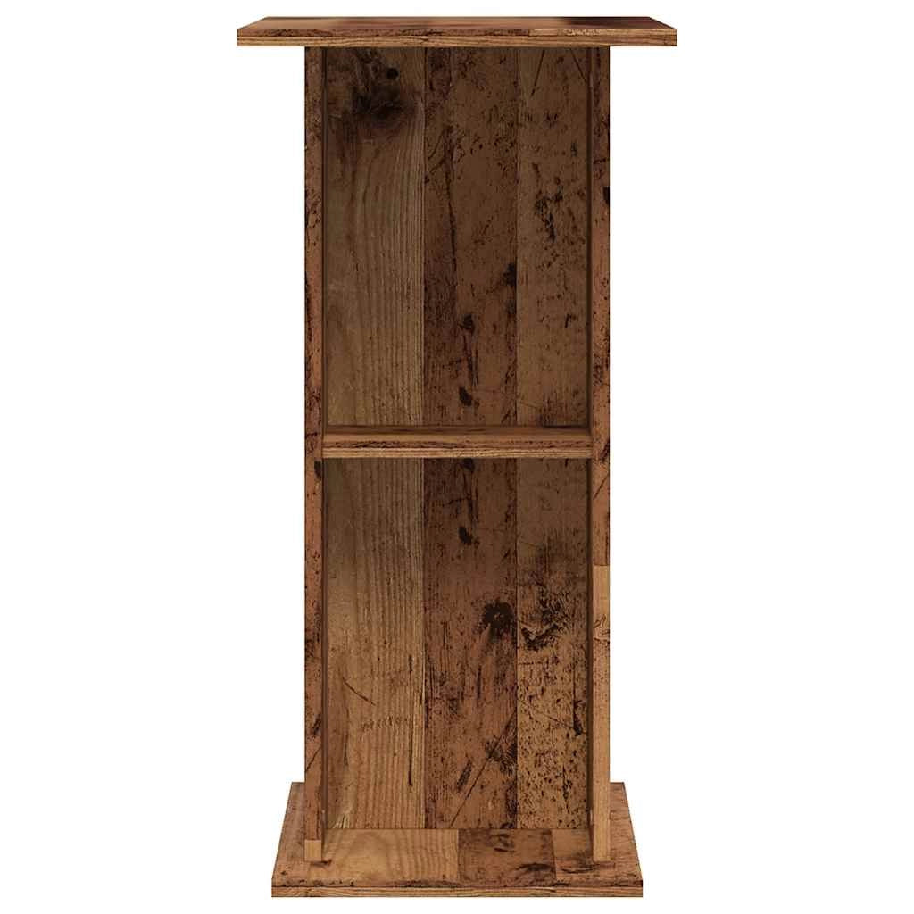 Supporto per acquario finitura legno invecchiato 36 x 60,5 x 72,5 cm legno ingegnerizzato marrone 02_0044713