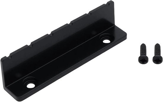 Mozzo a slot per chitarra lap steel compatibile con chitarra acustica - nero.