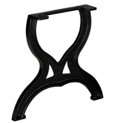 Gambe per Tavolino da Caffè 2 pz a Forma di X in Ghisa 245433