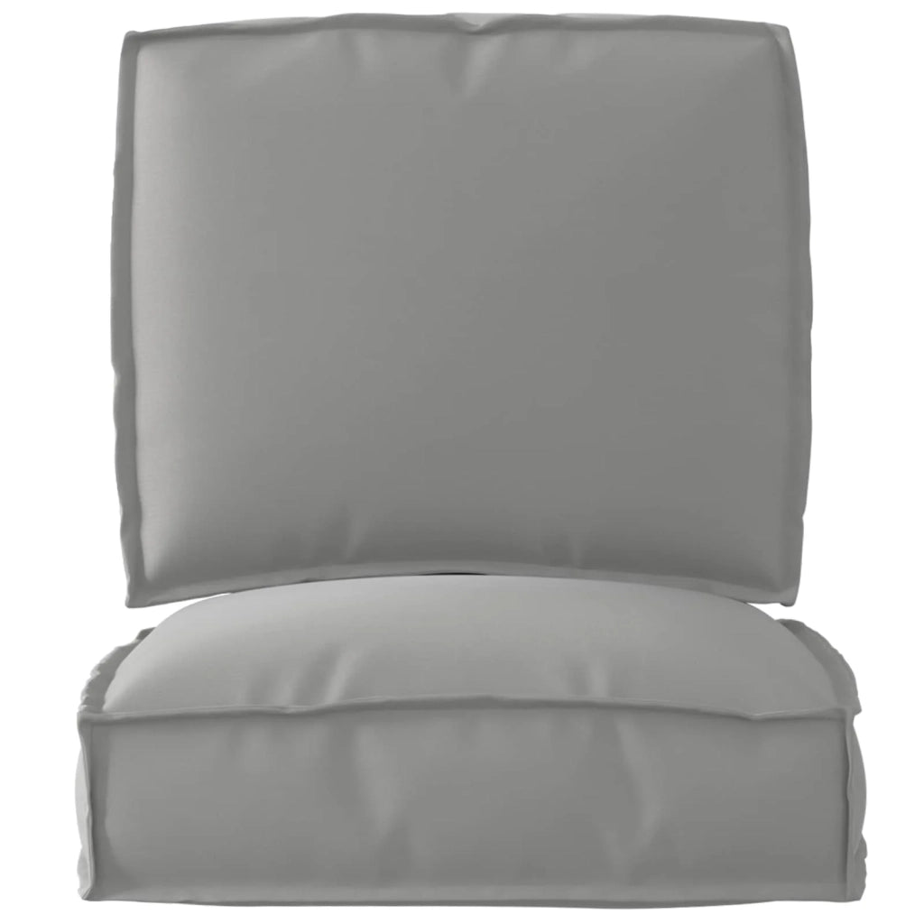 Set di Cuscini per Pallet 2 pcs Grigio 50 x 50 x 12 cm 3329040