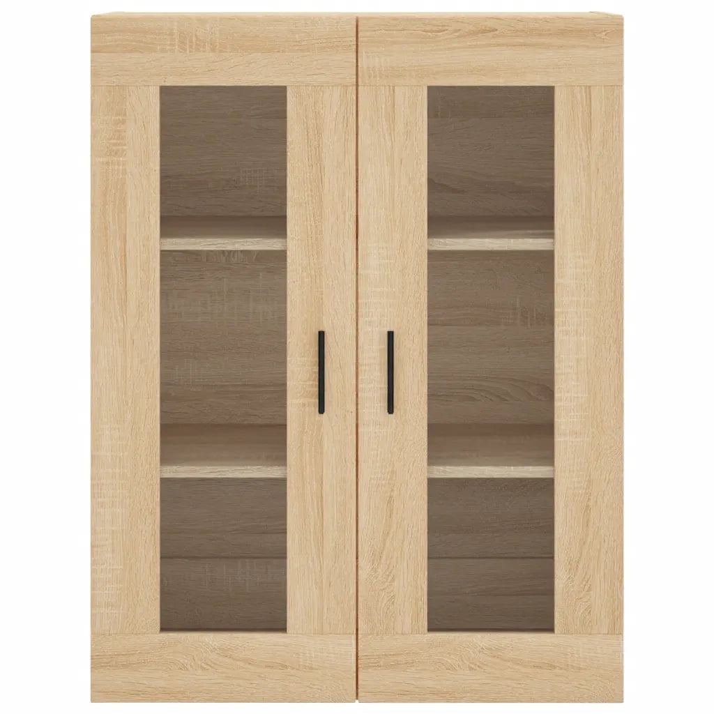 Credenza Rovere Sonoma 69,5x34x180 cm in Legno Multistrato 3198356