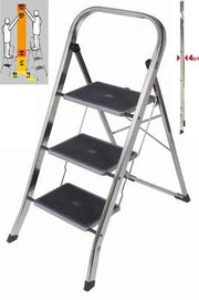 SGABELLI SGABELLO IN ALLUMINIO JOKER A 2 GRADINI