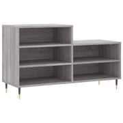 Scarpiera | Mobile per scarpe Grigio Sonoma 102x36x60 cm in Legno Multistrato