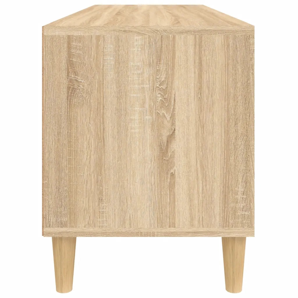 Mobile TV-Credenza per TV Rovere Sonoma 100x34,5x44,5 cm in Legno Multistrato