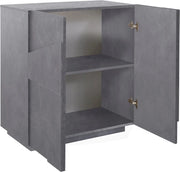 Mobile Madia PING L 81.2 x H 86 x P 44.2 cm grigio ardesia