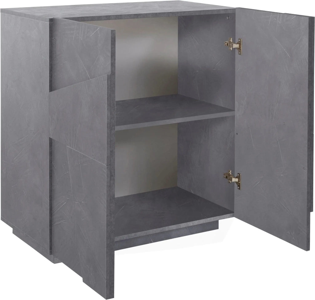 Mobile Madia PING L 81.2 x H 86 x P 44.2 cm grigio ardesia