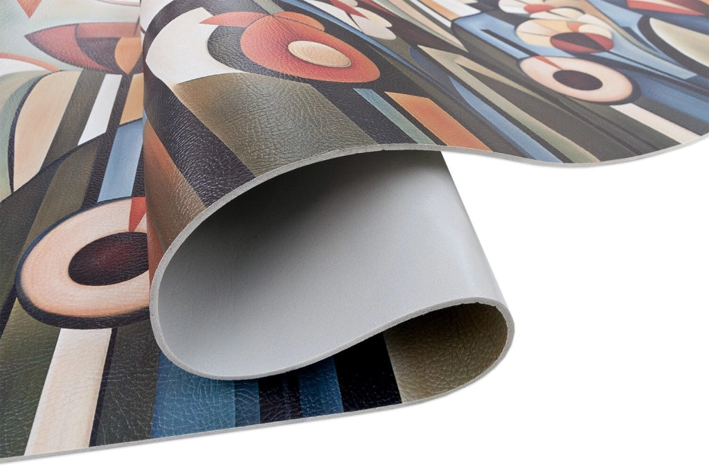 Tappeto Cucina Gomma Pvc 51x340 cm Antimacchia Passatoia Antiscivolo Antisfilo Lavabile Dis_E