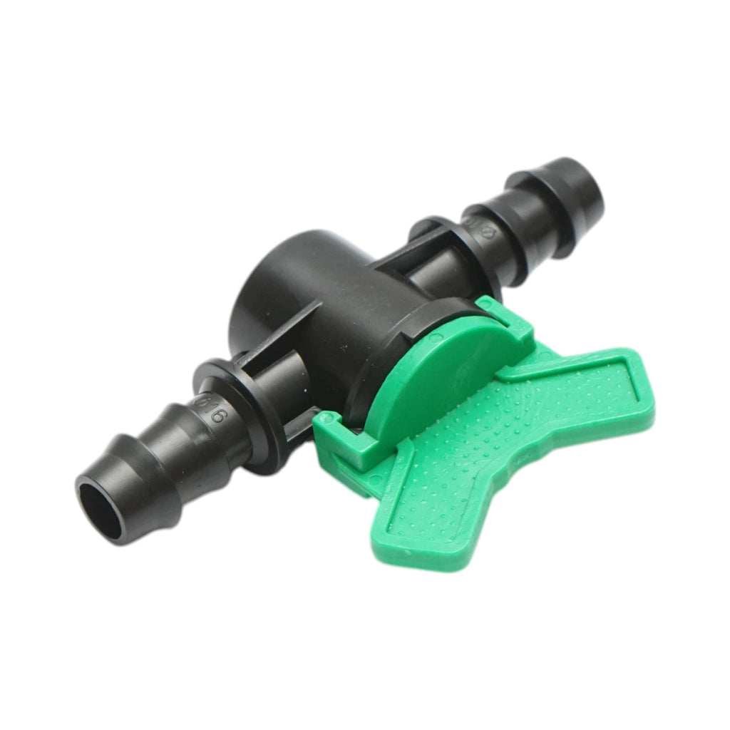Rubinetto a goccia uguale 16x16 mm per sistemi di irrigazione
