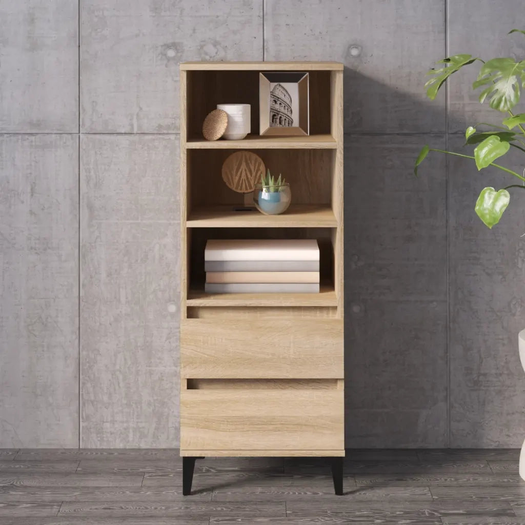 Credenza Rovere Sonoma 40x36x110 cm in Legno Multistrato 821247