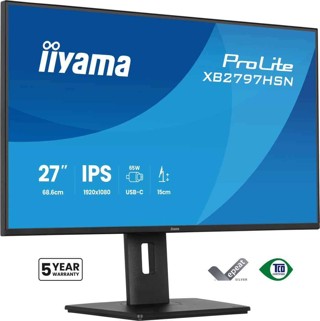 Iiyama monitor xb2797hsn-b1 / prolite xb2797hsn nero (27 )