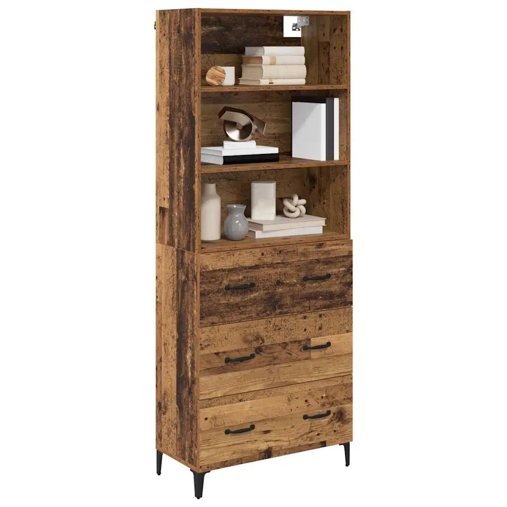 Credenza Legno vecchio 69,5 x 34 x 180 cm Legno multistrato 3415739