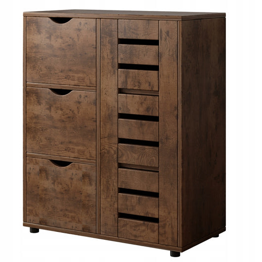 Cassettiera, marrone 30x60x80 cm