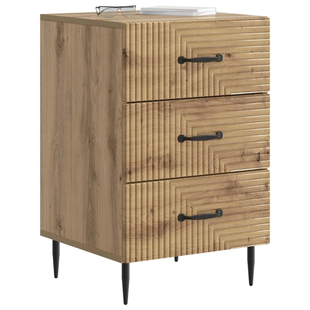 Armadio da Notte Rovere Artigianale 43 x 41 x 66,5 cm