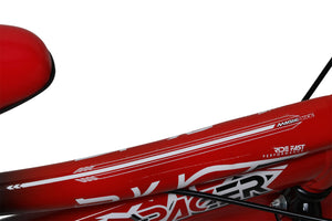 Bicicletta per Bambini 16" Freni a Disco Magik-Bike Racer Rosso
