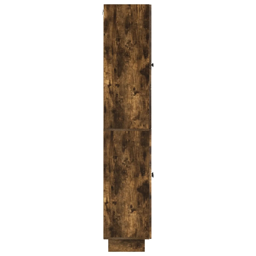 Set di armadi 2 pz Rovere Fumo Legno ingegnerizzato 3416363