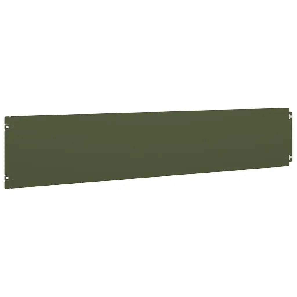 Bordure per Prato 30 pz Verde Oliva Acciaio Laminato a Freddo CFW4421030