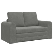 Divano letto | Sof¨¤ letto | Letto singolo Grigio scuro 148 x 71 x 83 cm Velluto