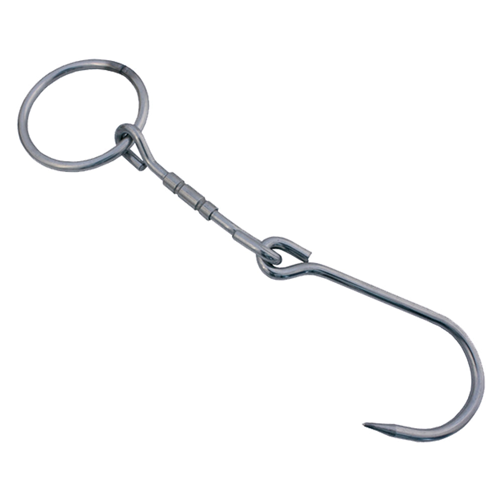GANCIO SNODATO CON ANELLO mm. 260x7