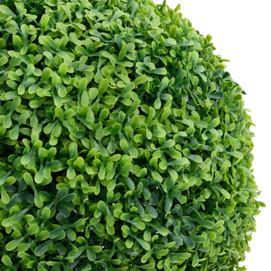 Pianta di Bosso Artificiale a Sfera con Vaso Verde 50 cm CFW5915456