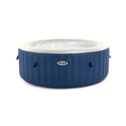 28486EX - Spa Bubble Blue Cm 180X66, 4 Posti, Con Pompa, Riscaldatore, 100 Getti, Telo Copertura, Dispenser Di Cloro