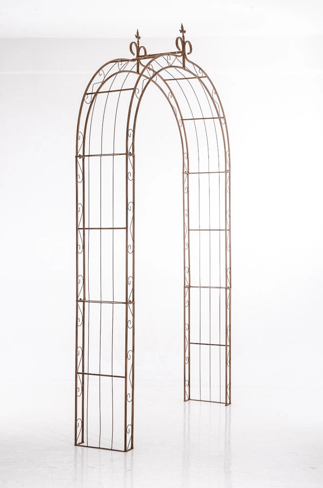 Arco Pergolato Sun da Giardino antico marrone