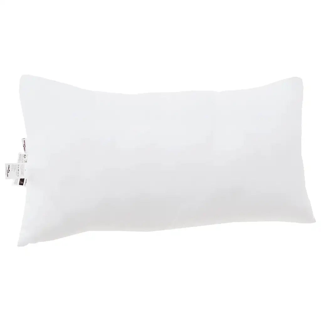Cuscino con cuscino Bianco 80 x 40 x 20 cm Poliestere CFW4141386