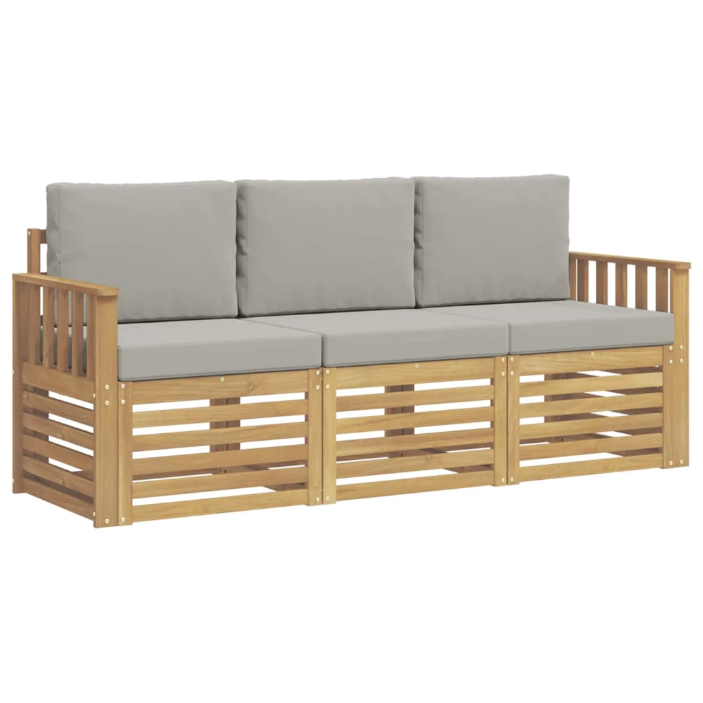 Set divani Legno di Acacia Massello 3391306