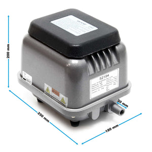 HJB-120 Ossigenatore acquario 120 l/min Aeratore laghetto per acqua dolce e salata