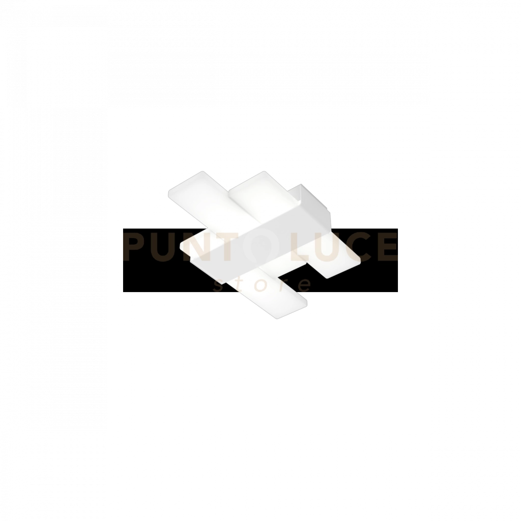 FLIGHT APPLIQUE-PLAFONIERA PICCOLA BIANCO CCT 1180-35-BI