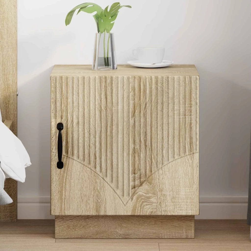 Comodino | Armadio da Notte | Mobiletto da notte Rovere Sonoma 43 x 34,5 x 47 cm Legno ingegnerizzato