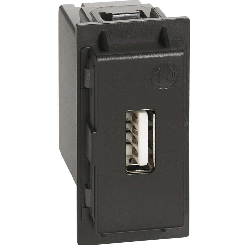 Bticino living now k4285c1 caricatore usb tipo a 5v 1100ma da 1 modulo