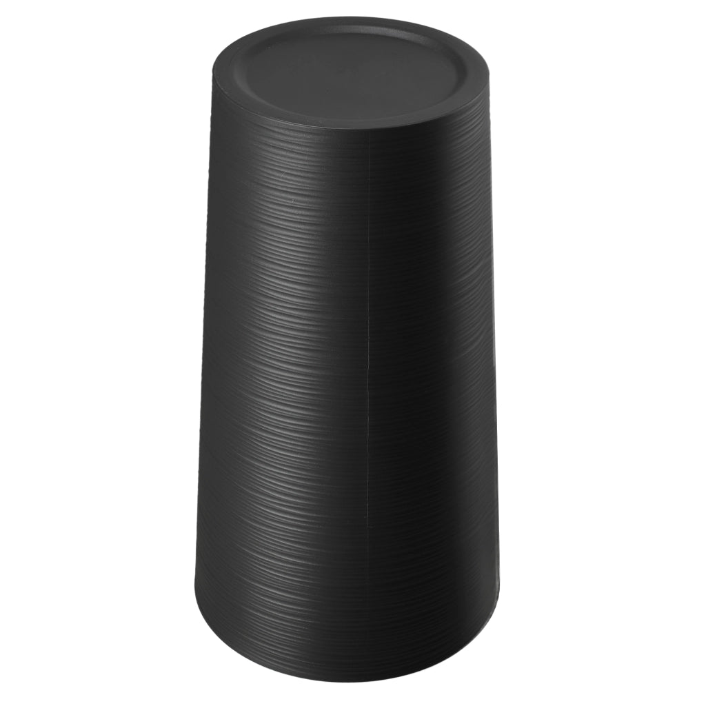 Vaso da fiori KADAX 26 cm con coperchio e inserto in plastica, colore grafite.