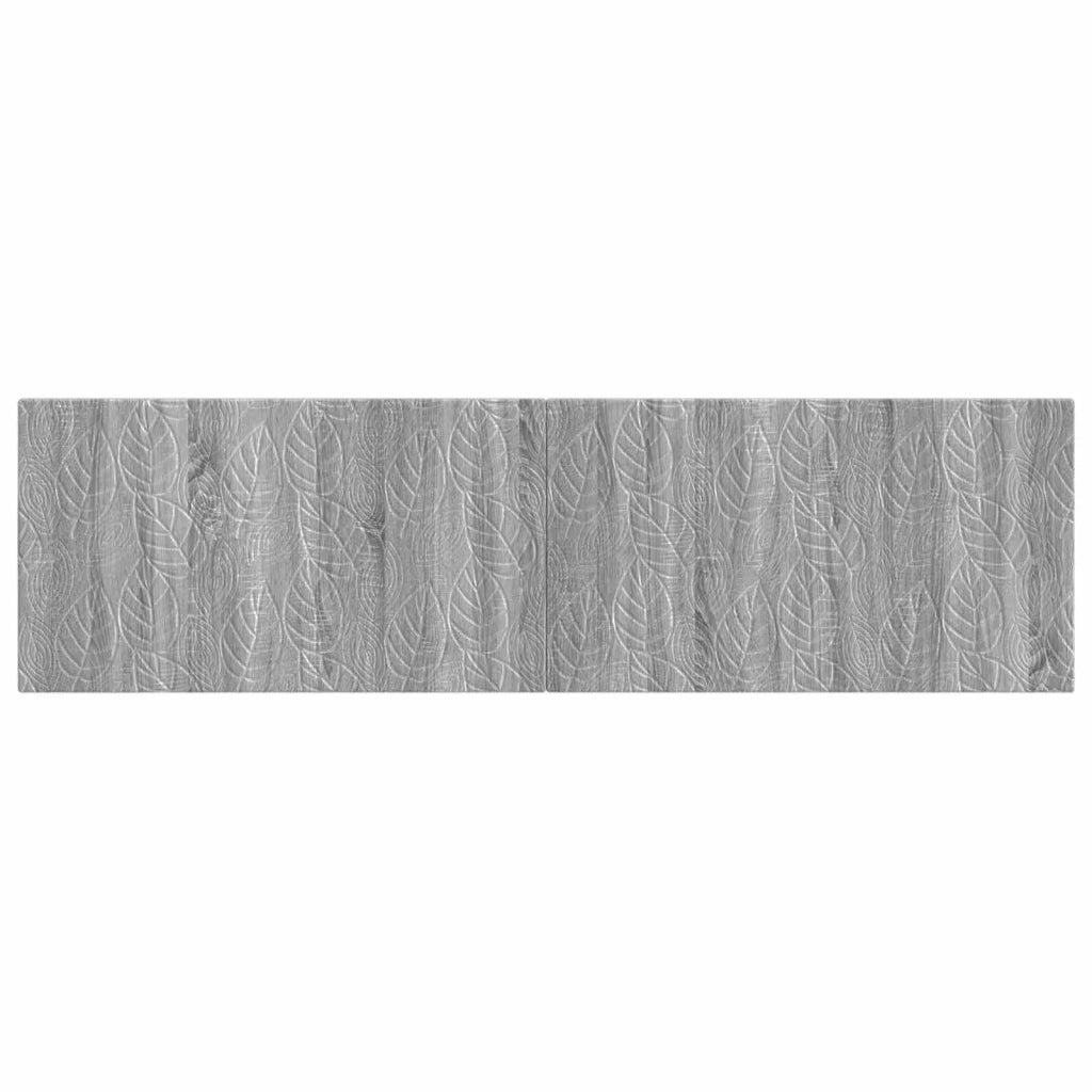 Testiera da Muro DELFT Sonoma grigio Legno ingegnerizzato 897161