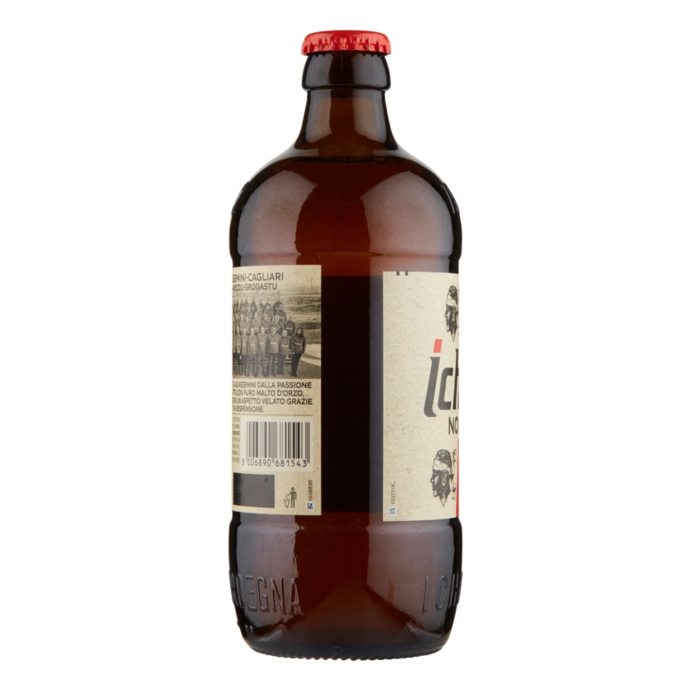 Ichnusa birra non filtrata in bottiglia da 50 cl