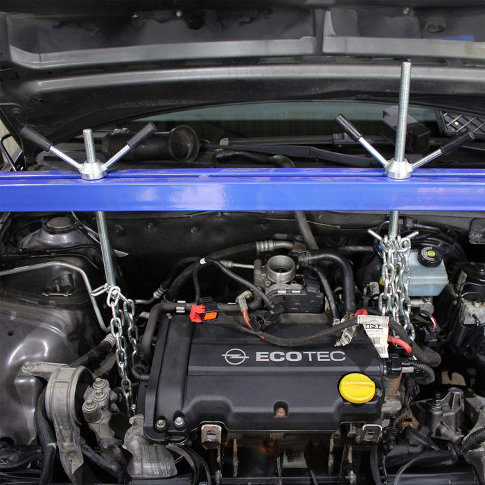 Ponte motore con portata max di 500 kg, traversa per sollevamento per riparazioni di motori